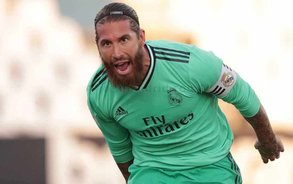 À 34 ans, Sergio Ramos a été comme d'habitude le taulier de la défense madrilène