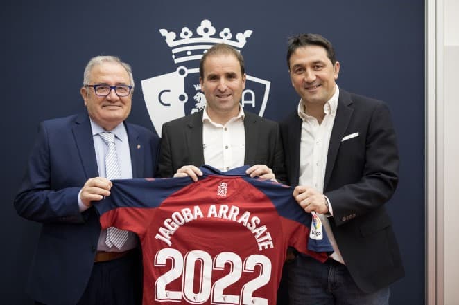 Renouvellement du contrat de Jagoba Arrasate avec le CA Osasuna jusqu'en 2022