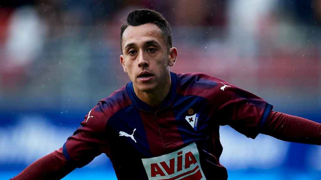 Fabián Orellana, milieu de terrain chilien, SD Eibar