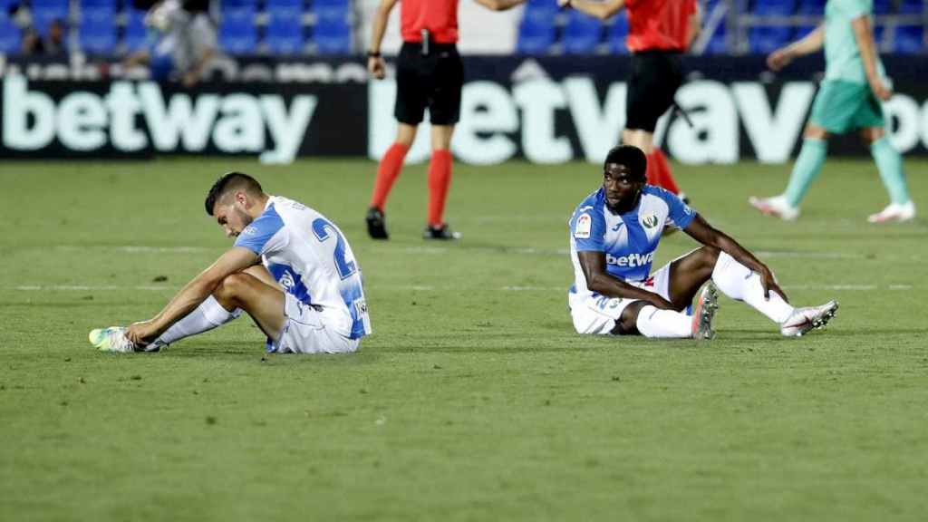 Après le match nul 2-2 contre le Real Madrid, la descente de Leganés en Segunda est désormais officilelle.