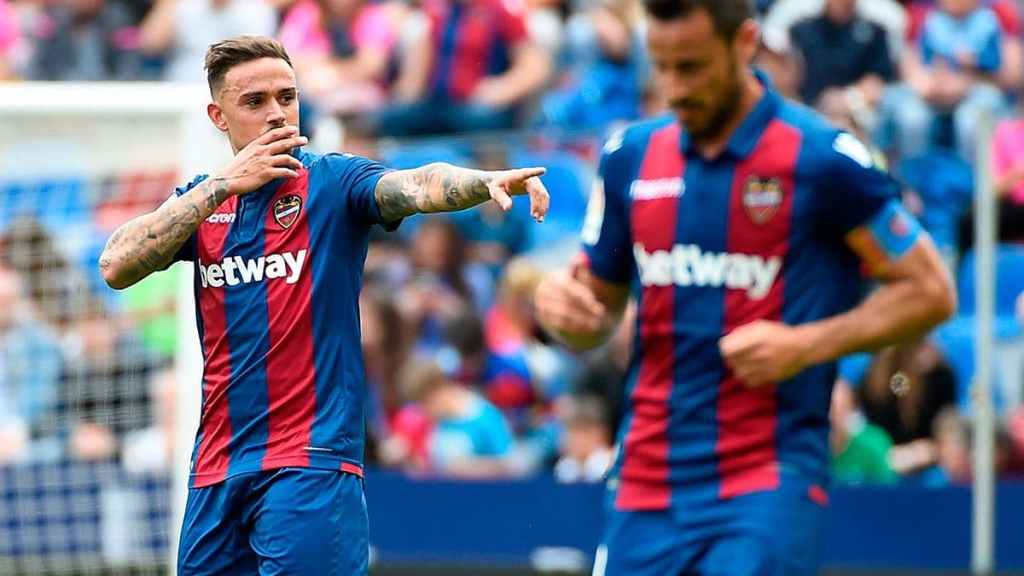 Roger Martí, meilleur buteur pour la deuxième saison de suite du Levante UD